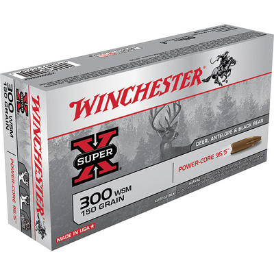 Winchester Ammo Super-X 300 WSM Power Core 95/5 15