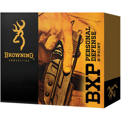 Browning Ammo BXP X-Point 40 S&W 180 Grain HP