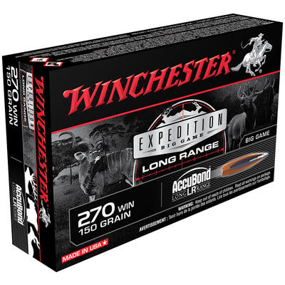 Winchester Ammo Expedition 270 Winchester 150 Grai