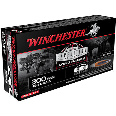 Winchester Ammo Expedition 300 WSM 190 Grain AccuB