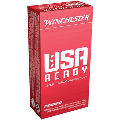 Winchester Ammo USA Ready 9mm 115 Grain FMJ Flat N
