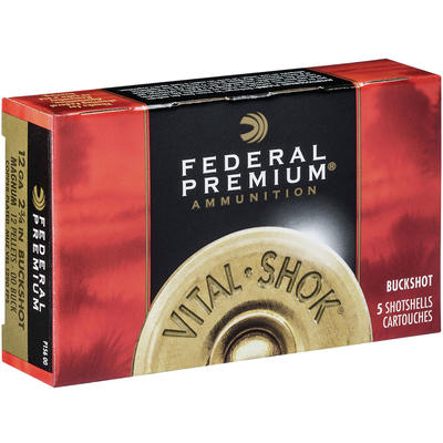 Federal Shotshells Vital-Shok 12 Gauge 2.75in 12 P