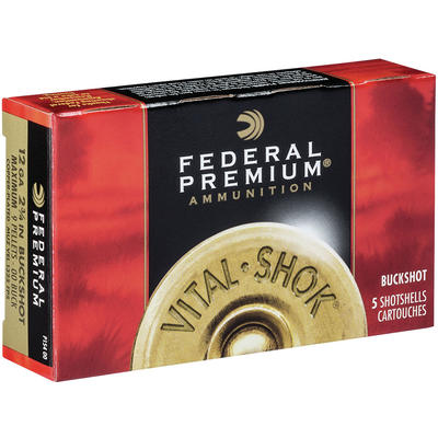 Federal Shotshells Vital-Shok 12 Gauge 2.75in 9 Pe Federal Shotshells Vital-Shok 12 Gauge 2.75in 9 Pe