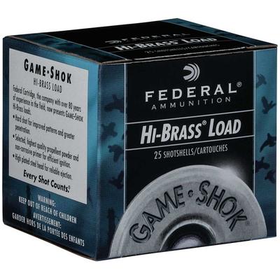 Federal Shotshells Game-Shok High Brass Lead .410