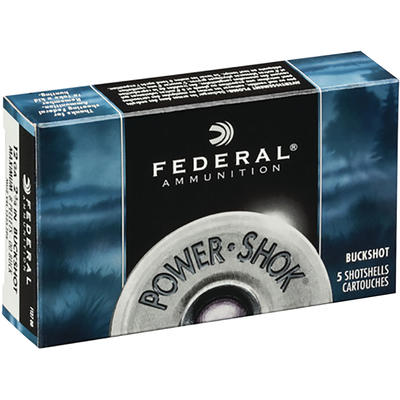 Federal Shotshells Power-Shok 20 Gauge 3in 18 Pell