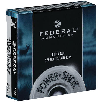 Federal Shotshells Power-Shok Rifled Slug .410 Gau