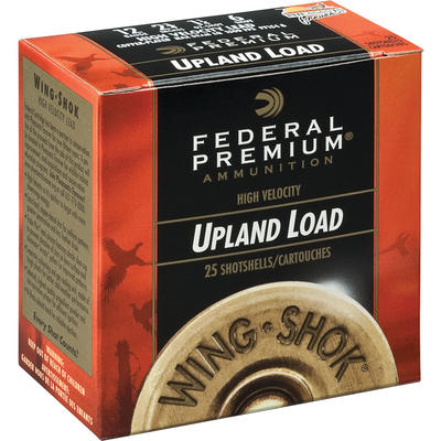Federal Shotshells Wing-Shok HV Lead 12 Gauge 3in