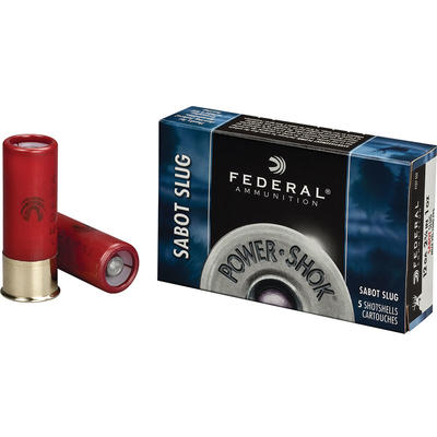 Federal Shotshells 12 Gauge 2.75in 1oz Sabot HP Sl Federal Shotshells 12 Gauge 2.75in 1oz Sabot HP Sl