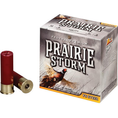 Federal Shotshells Prairie Storm Steel 12 Gauge 3i