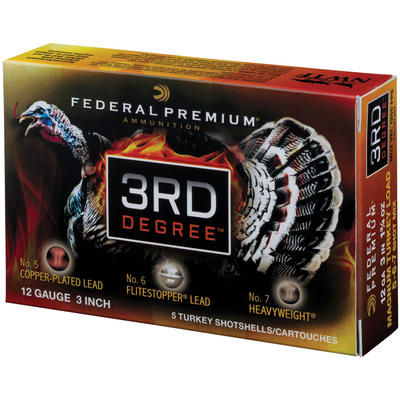 Federal Shotshells 3 Deg Turkey 12 Gauge 3in 1-3/4