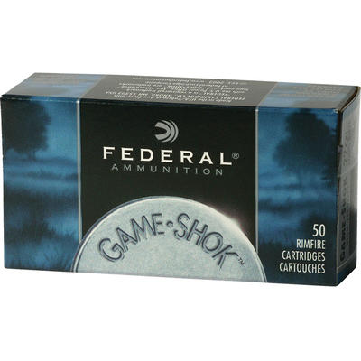 Federal Rimfire Ammo Game-Shok .22 Long Rifle (LR)