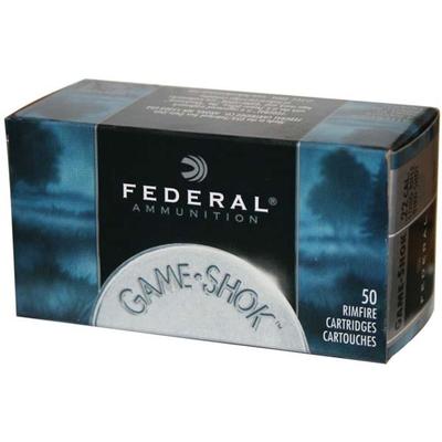 Federal Rimfire Ammo Game-Shok .22 Long Rifle (LR)