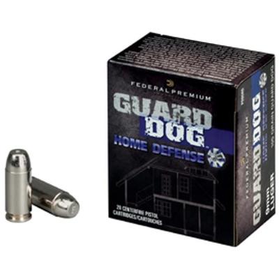 Federal Ammo Guard Dog 45 ACP FMJ 165 Grain 20 Rou