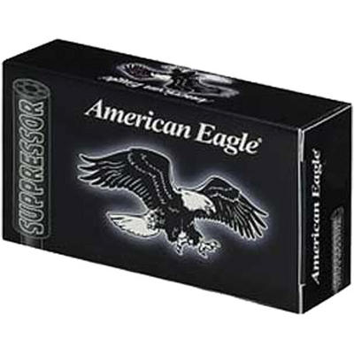 Federal Ammo American Eagle Suppressor 9mm 124 Gra
