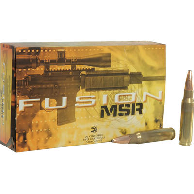 Federal Ammo Fusion MSR Game 308 Winchester 150 Gr