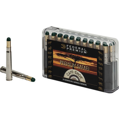 Federal Ammo Cape-Shok 458 Win Mag Woodleigh Hydro