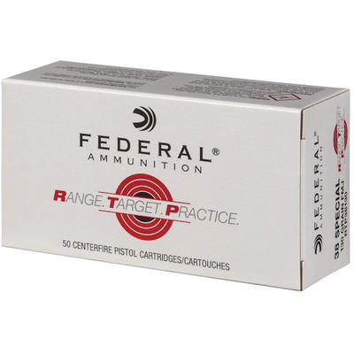 Federal Ammo Range and Target 38 Special 130 Grain