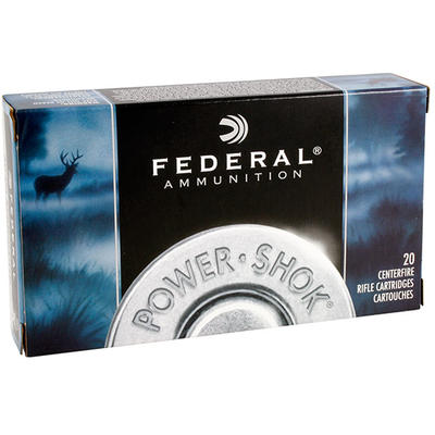 Federal Ammo Power-Shok 7mm Magnum SP 150 Grain 20