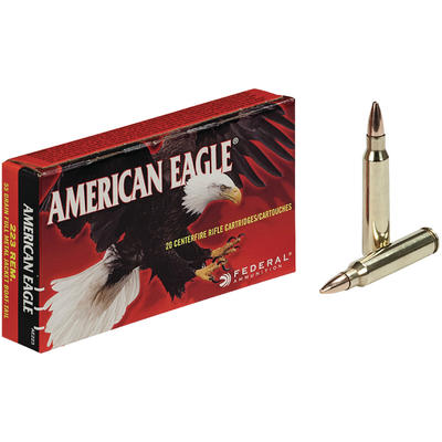 Federal Ammo American Eagle 223 Remington FMJ BT 5