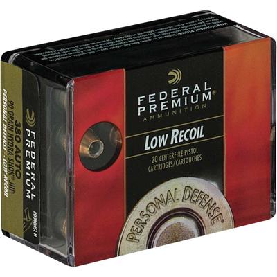 Federal Ammo 380 ACP Hydra-Shok JHP 90 Grain 20 Ro
