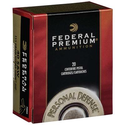 Federal Ammo 40 S&W Hydra-Shok JHP 155 Grain 2