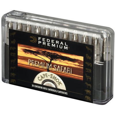Federal Ammo Cape-Shok 375 H&H Magnum TB Sledg Federal Ammo Cape-Shok 375 H&H Magnum TB Sledg