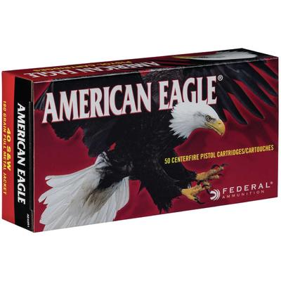 Federal Ammo American Eagle 40 S&W FMJ 180 Gra