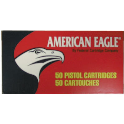 Federal Ammo American Eagle 10mm FMJ 180 Grain 50
