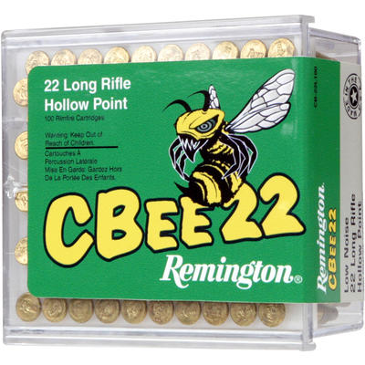 Remington Rimfire Ammo Cbee .22 Long Rifle (LR) HP