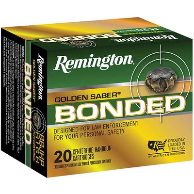 Remington Ammo Golden Saber Bonded 357 Sig 125 Gra