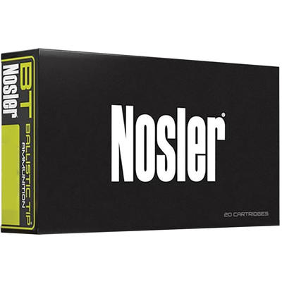 Nosler Ammo Hunting 243 Winchester 90 Grain Ballis