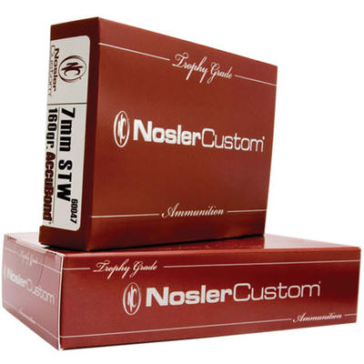 Nosler Ammo Trophy 7mm STW 160 Grain AccuBond 20 R
