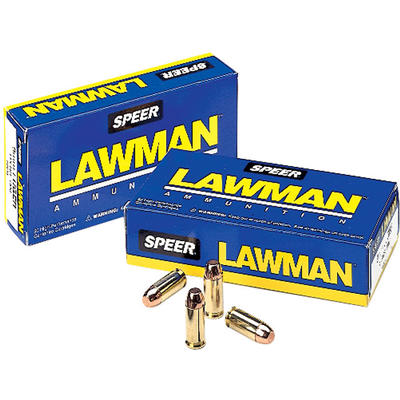 Speer Ammo Lawman Clean Fire 357 Sig 125 Grain Tot