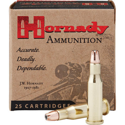 Hornady Ammo 218 Bee 45 Grain HP 25 Rounds [8307]