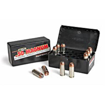 Magnum Research Ammo 50 Action Express HP XTP 300