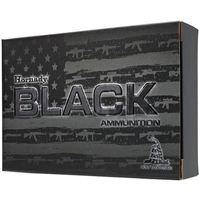 Hornady Ammo Black 223 Remington 62 Grain FMJ 20 R