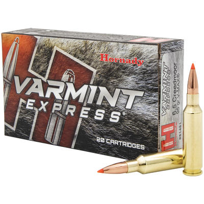 Hornady Ammo Varmint Express 6.5 Creedmoor 95 Grai Hornady Ammo Varmint Express 6.5 Creedmoor 95 Grai