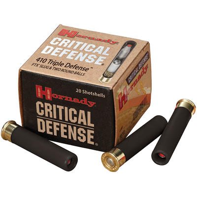 Hornady Shotshells Critical Defense .410 Gauge 2.5 Hornady Shotshells Critical Defense .410 Gauge 2.5