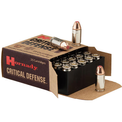 Hornady Ammo Critical Defense 380 ACP FTX 90 Grain