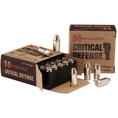 Hornady Ammo Critical Defense 45 ACP 185 Grain 20
