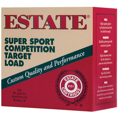 Estate Shotshells Super Sport Target 12 Gauge 2.75
