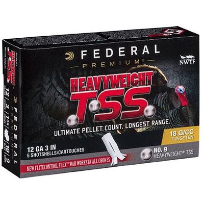 Federal Shotshells Heavyweight TSS 12 Gauge 3in 1- Federal Shotshells Heavyweight TSS 12 Gauge 3in 1-