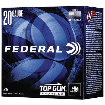 Federal Shotshells Top Gun Sporting 20 Gauge 2.75i