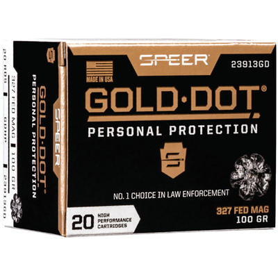 Speer Ammo Gold Dot Personal Protection 327 Federa