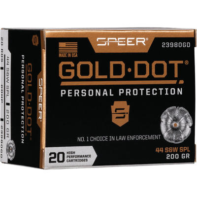 Speer Ammo Gold Dot Personal Protection 44 Special