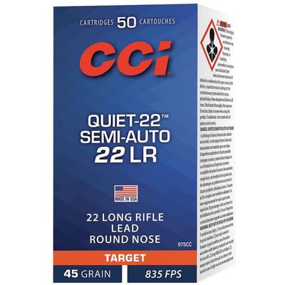 CCI Ammo Target & Plinking Quite-22 .22 Long R