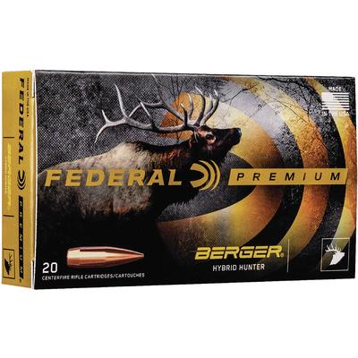 Federal Ammo 300 Win Mag 185 Grain Berger Hybrid H