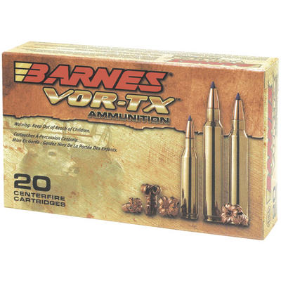 Barnes Ammo Vor-Tx 243 Winchester 80 Grain TSX Boa