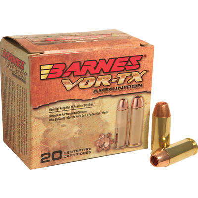 Barnes Ammo Vor-Tx Hunting 10mm 155 Grain XPB 20 R