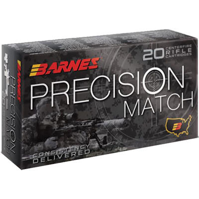 Barnes Ammo Precision Match 5.56x45mm (5.56 NATO)